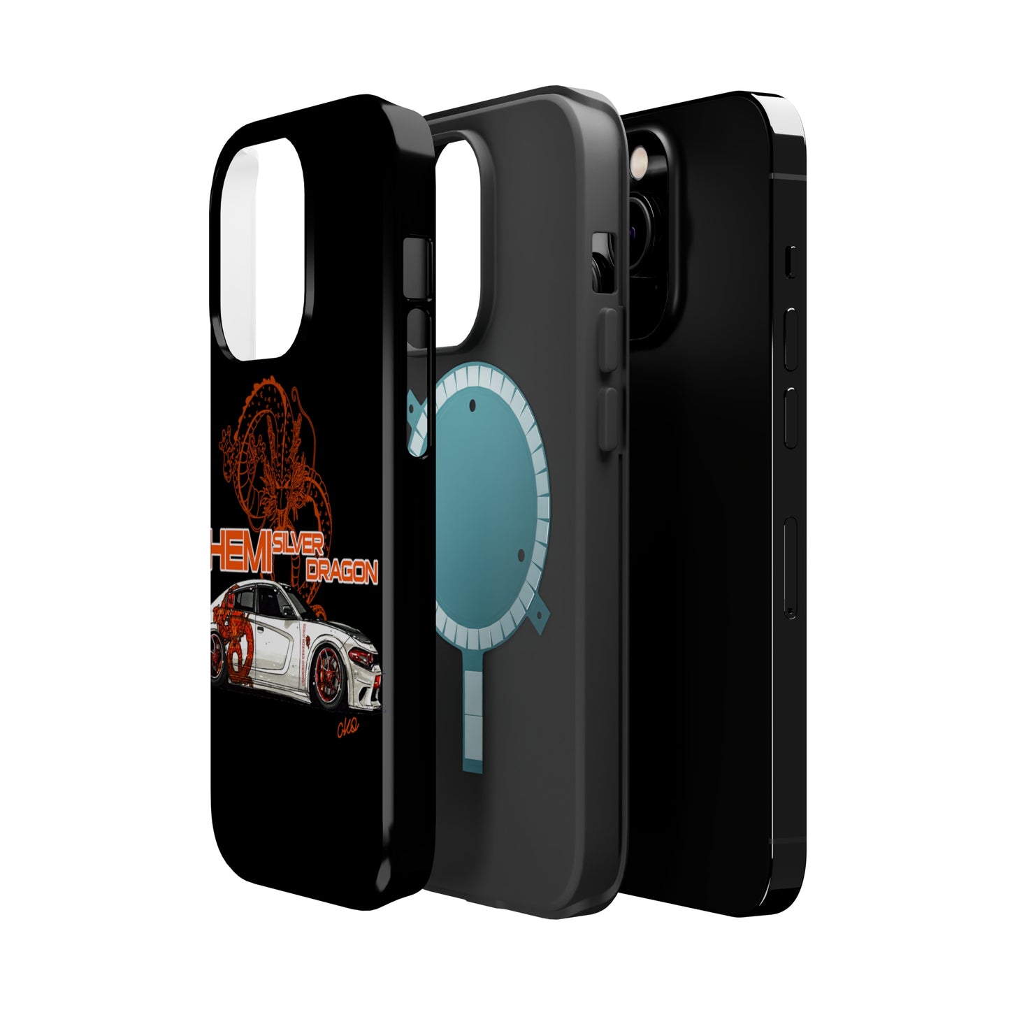 Hemi SilverDragon - MagSafe Phone Case
