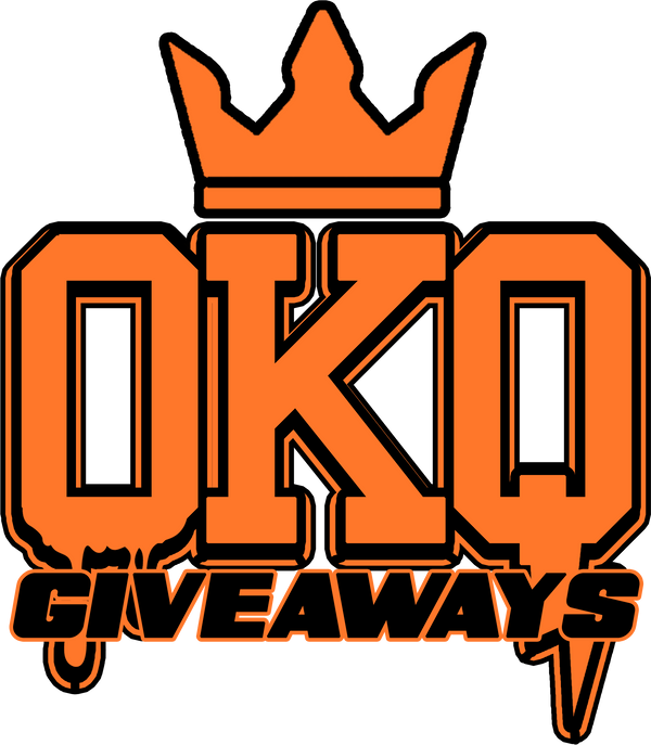 OKQ giveaways logo